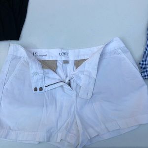 White Ann Taylor cotton shorts